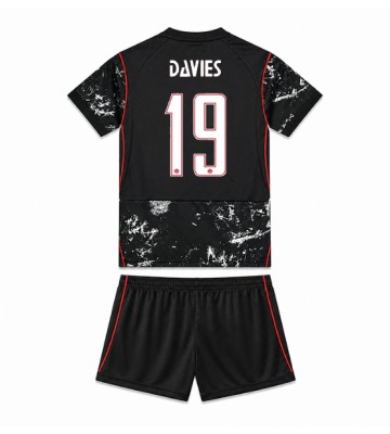 Kanada Alphonso Davies #19 Replika Bortatröja Barn VM 2026 Kortärmad (+ Korta byxor)